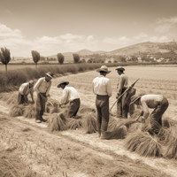 Feldarbeiter Spanien 1936